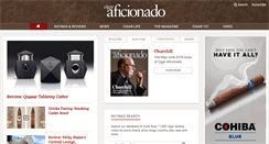 Desktop Screenshot of cigaraficionado.com