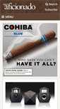 Mobile Screenshot of cigaraficionado.com